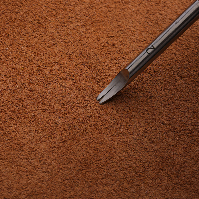 1 Adet Deri Giyotin Kırmızı Kolu Giyotin Pah Diy Deri Aletler Profesyonel Giyotin_voghion.com