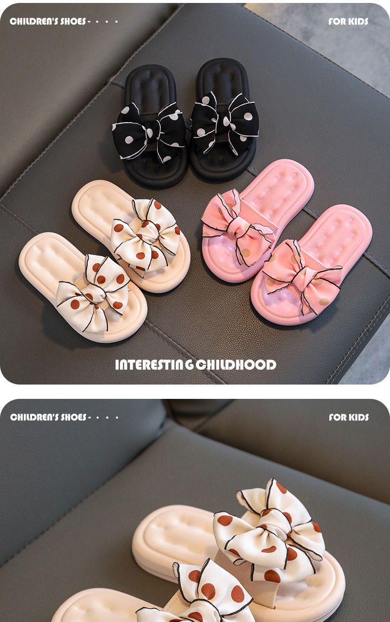 Sommer kinder hausschuhe prinzessin stil perle mädchen coole hausschuhe weichen boden außen atmungs kleine mädchen ein-wort hausschuhe_voghion.com