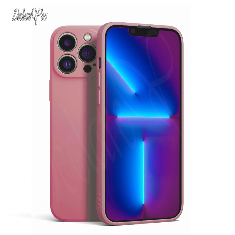 13 Pro Case DECLARAYAO Ultra Slim Silicone Coque Para Apple iPhone 14 12 11 Pro 14 Max X Xs XR SE 3 7 8 6 6S Plus Cover C_voghion.com