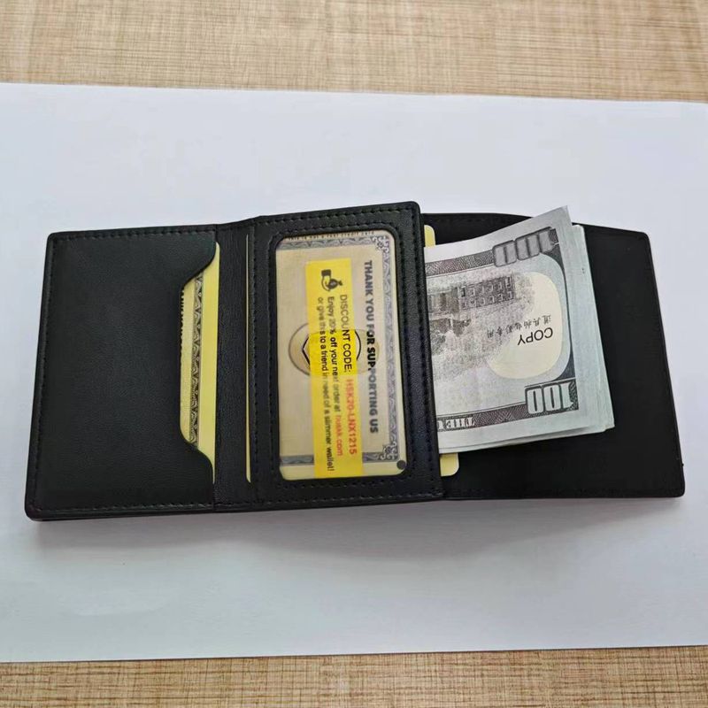 RFID Anti-Theft Metal Wallet With Zipper Coin Pocket Pop Up Automatic Card Holder ID Window Money Clip_voghion.com