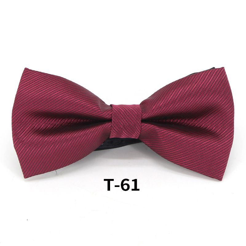 Men's Ties & Handkerchiefs business formal wear, jacquard bow tie, groom, best man, emcee, bow tie, ready stock wholesale available_voghion.com