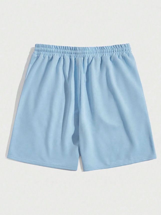 Herrenbekleidung Dreiviertelhose Sport Freizeithose Strandhose mit Kokosnussbaum-Print im tropischen Stil_voghion.com