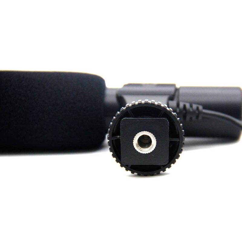 3,5 mm universalmikrofon MIC-01 følsom ekstern stereomikrofon for Canon Nikon DSLR-kamera DV-videokamera_voghion.com