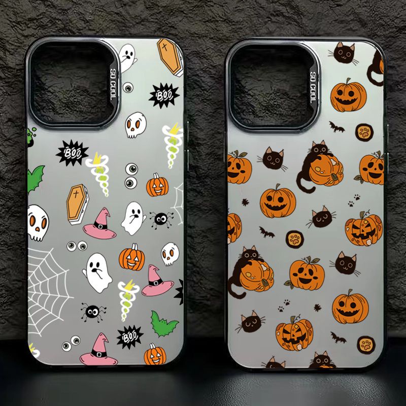 Custodia per telefono alla moda a forma di zucca di Halloween per Xiaomi Redmi Note 13 Pro 4G Note 12 11 Pro Plus 5G 11S 10S 12S 10 13C 4G Cover_voghion.com