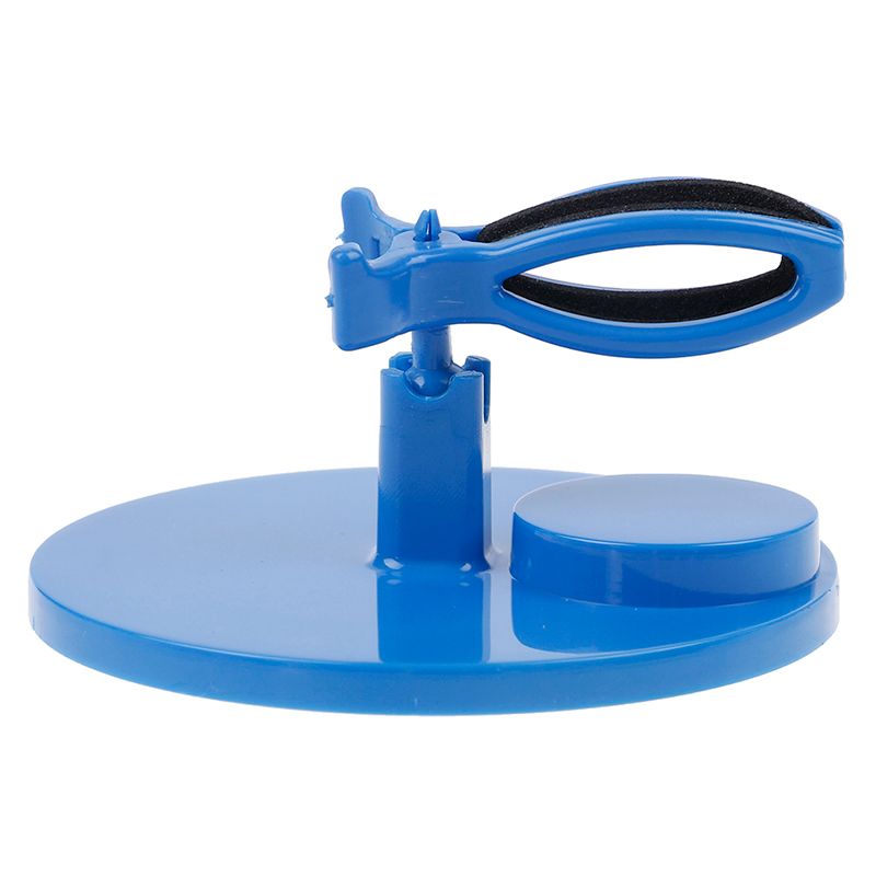 Lakkklips Grip Manikyr Polish Støtteverktøy Justerbar Håndfri Neglelakkflaskeholder Displaystativ Vippbar Akrylnegl_voghion.com