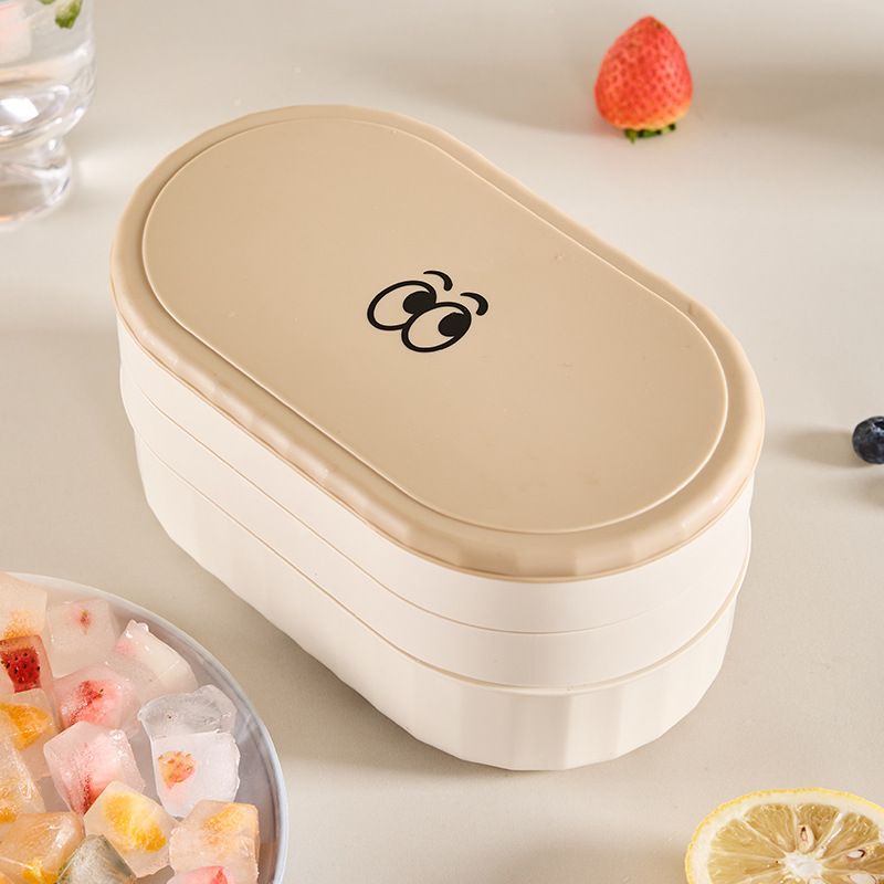 Ice Grid Frozen Ice Cube Mold Plastic Easy Demoulding Quick Freezing Ice Making Ice Storage Box Food Grade Household Ice Cube Box With Lid_voghion.com