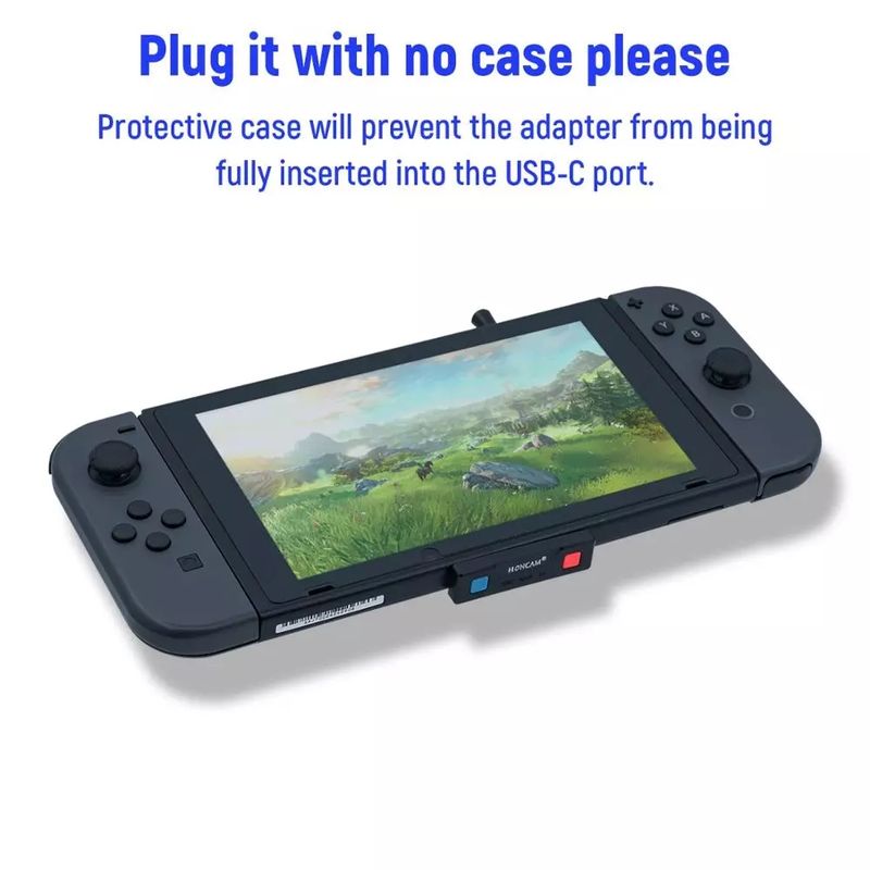 Ultradunne draadloze audiozender/audioadapterconverter voor Nintendo Switch/Lite/PS4/PS5/PC (HC-A3518)_voghion.com