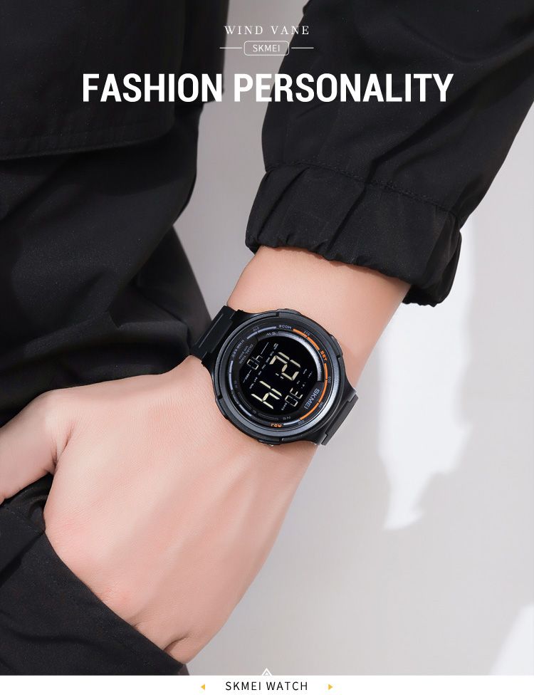 SKMEI 1841 Digitale Uhr Für Männer Sport Wasserdichte LED Display Countdown Armbanduhren Herren Wecker Military Reloj Hombre 1894_voghion.com