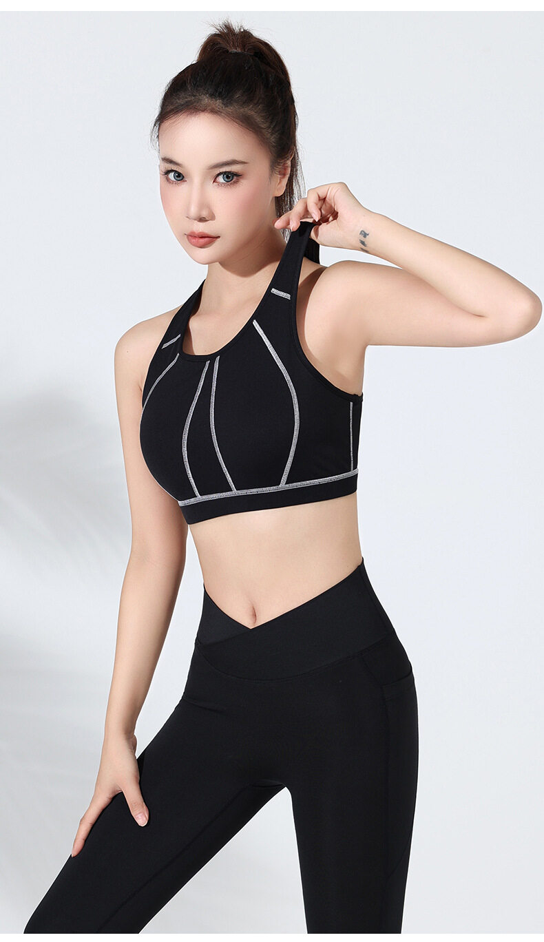 SUPERFLOWER Reggiseno sportivo monopezzo confortevole e traspirante, a sostegno elevato, taglie forti, con imbottiture fisse per la corsa e lo yoga_voghion.com