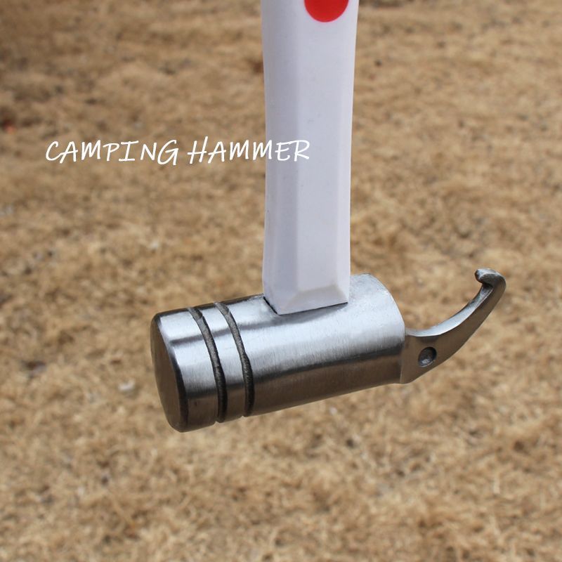 Martello di sicurezza per auto, multifunzionale, per picchetti da terra da campeggio, in acciaio ad alto tenore di carbonio_voghion.com