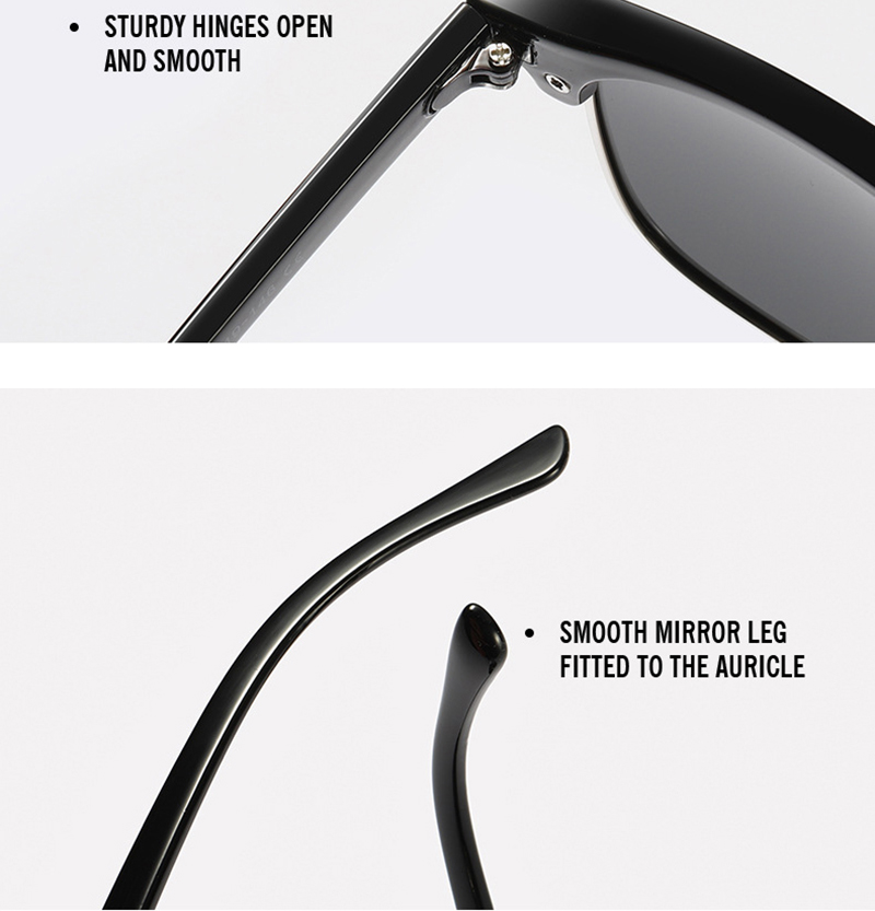 RBROVO Halbrandlose Retro-Sonnenbrille für Herren, 223 Markenbrille für Damen/Herren, klassische Brille für Herren, Lunette Soleil Femme_voghion.com