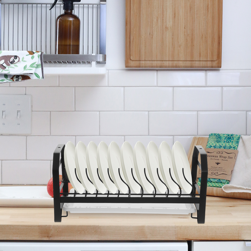 Scolapiatti Supporto per scolapiatti in acciaio inox Asciugatrice Asciugatrice Colino Utensile Cucina Lavastoviglie Rack Bancone Piccolo_voghion.com