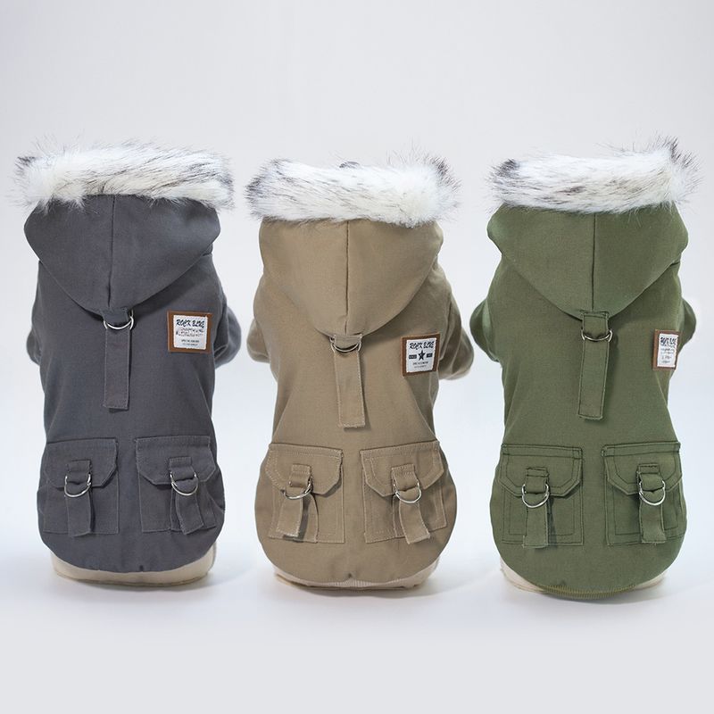 Ropa para mascotas Ropa para perros Otoño e invierno Ropa nueva para mascotas Patas para mascotas Ropa de algodón Junlu Ropa de algodón Polar_voghion.com