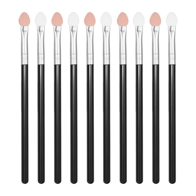 10 stücke Lidschatten Mädchen Schwamm Lidschatten Pinsel Lidschatten Pinsel Mädchen_voghion.com