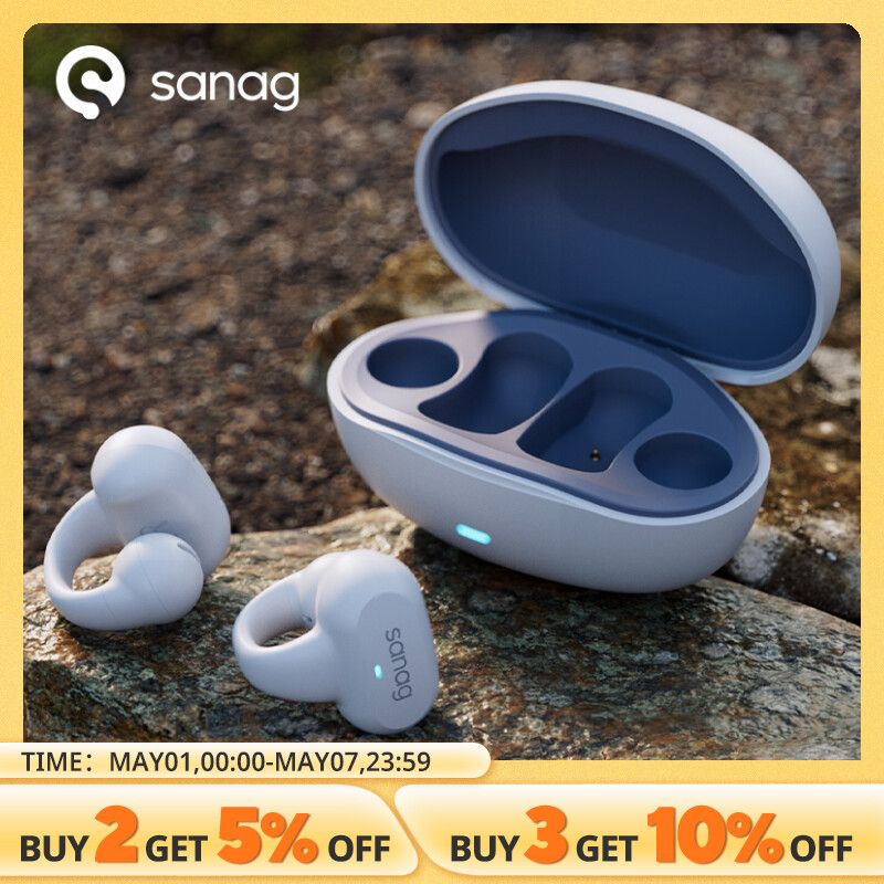 Sanag Z50s odprtokodne prevodne TWS brezžične Bluetooth slušalke s panoramskim zvokom, športne vodoodporne ušesne sponke_voghion.com