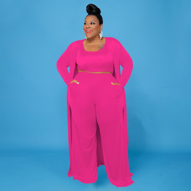 Women's Clothing Casual Fashion Sports Home Robe Jacket Three Piece Set_voghion.com