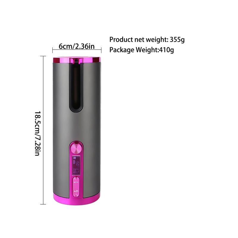 uusi kannettava kiharrin rajat ylittävä täysin automaattinen ulkomaankauppa kiharrin usb laiska curling langaton lataus_voghion.com