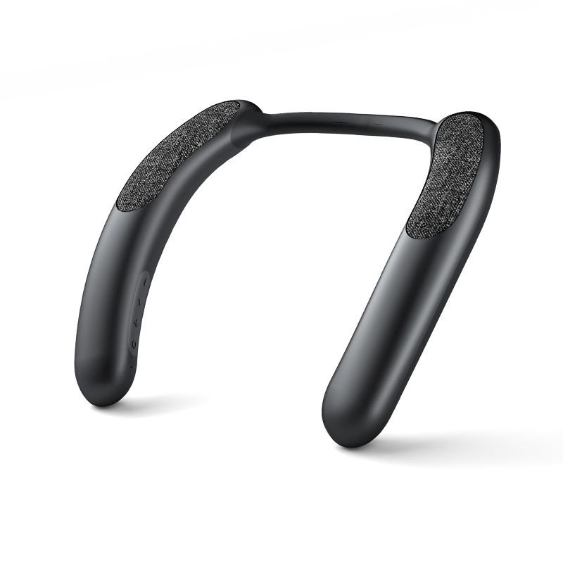 Rockmia EBS-910 Altoparlante portatile wireless Bluetooth Collo indossabile Scheda TF Lettore musicale stereo Microfono Bassi FreeHands_voghion.com