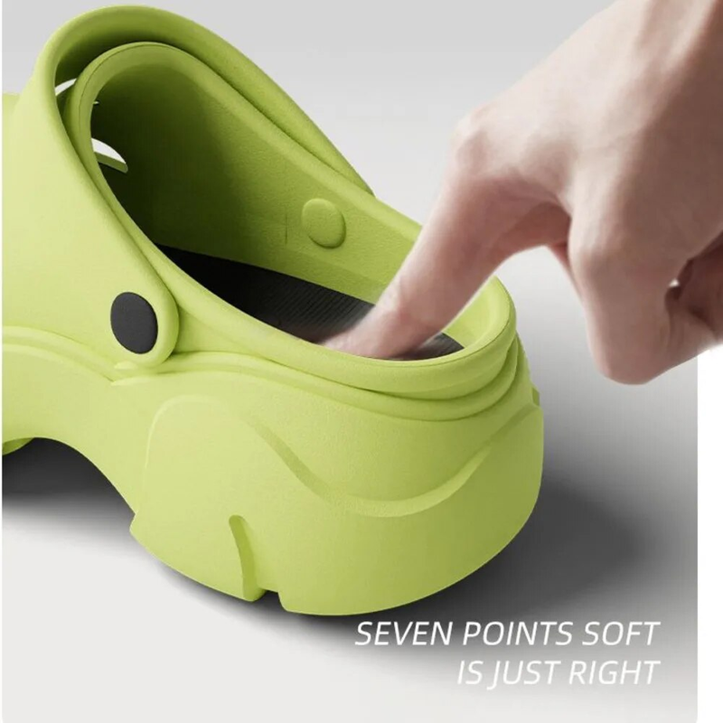 Schonglach Summer, EVA Nei Heemdekoratioun mat héijen Heels E Gefill vu Steppen Kot, Anti-Rutsch, an d'Droen vu Sandalen op der nti nd_voghion.com