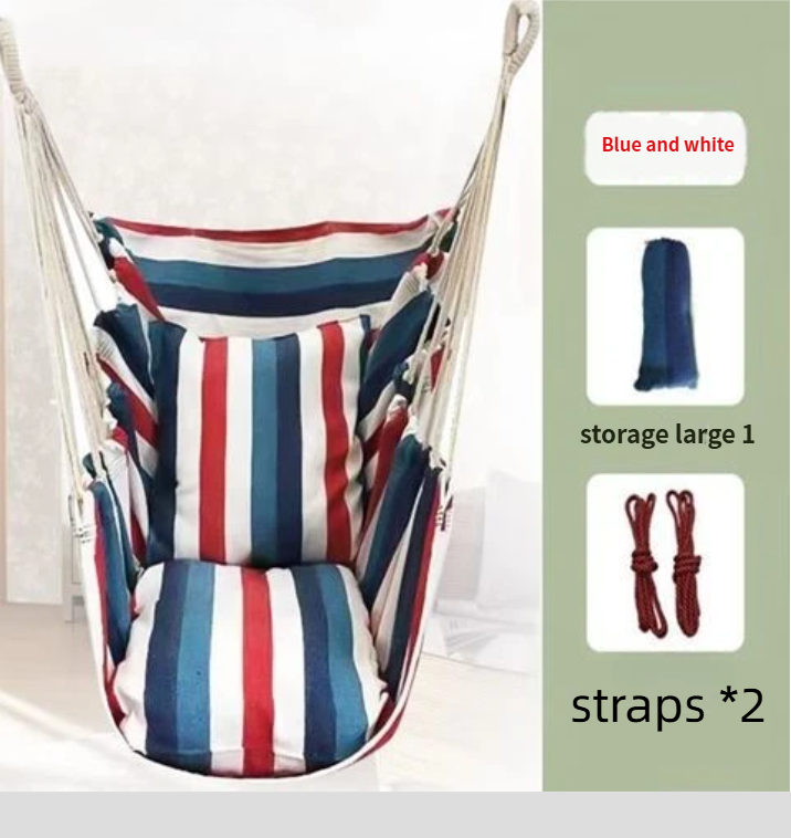 Thickened Hammock Swing Hanging Dormitory College Student Extended Seat Indoor Lazy Stool Rocking Chair_voghion.com