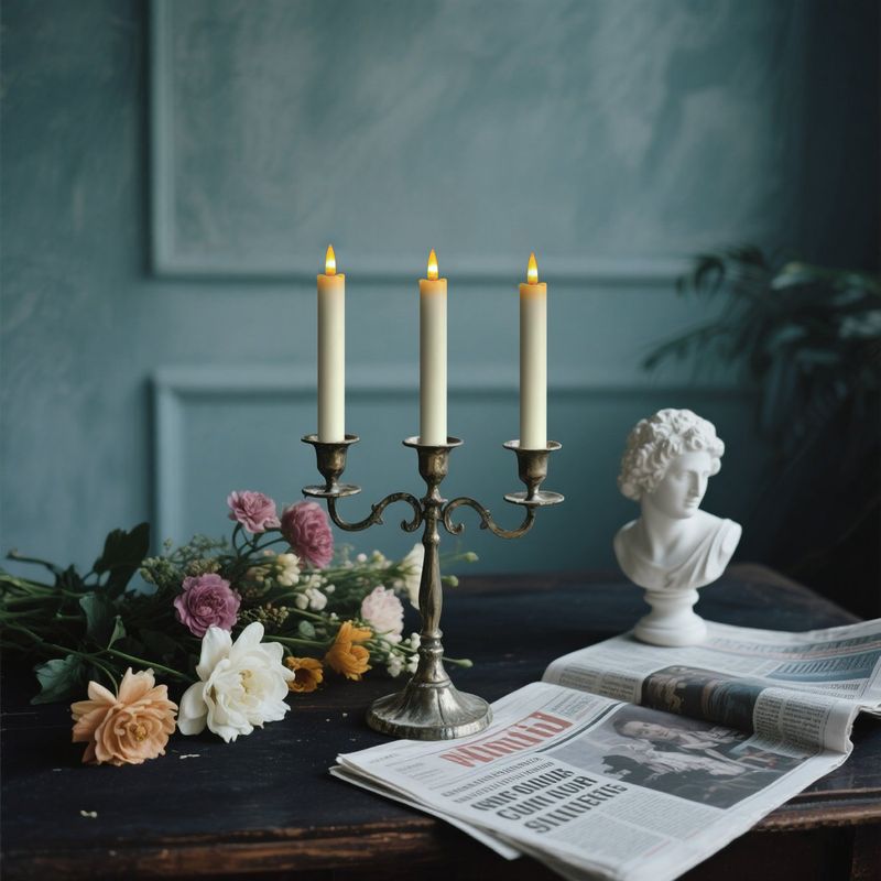 Bougies à longue tige en cire, vente transfrontalière, ambiance festive, fête de mariage, Noël, télécommande électronique_voghion.com