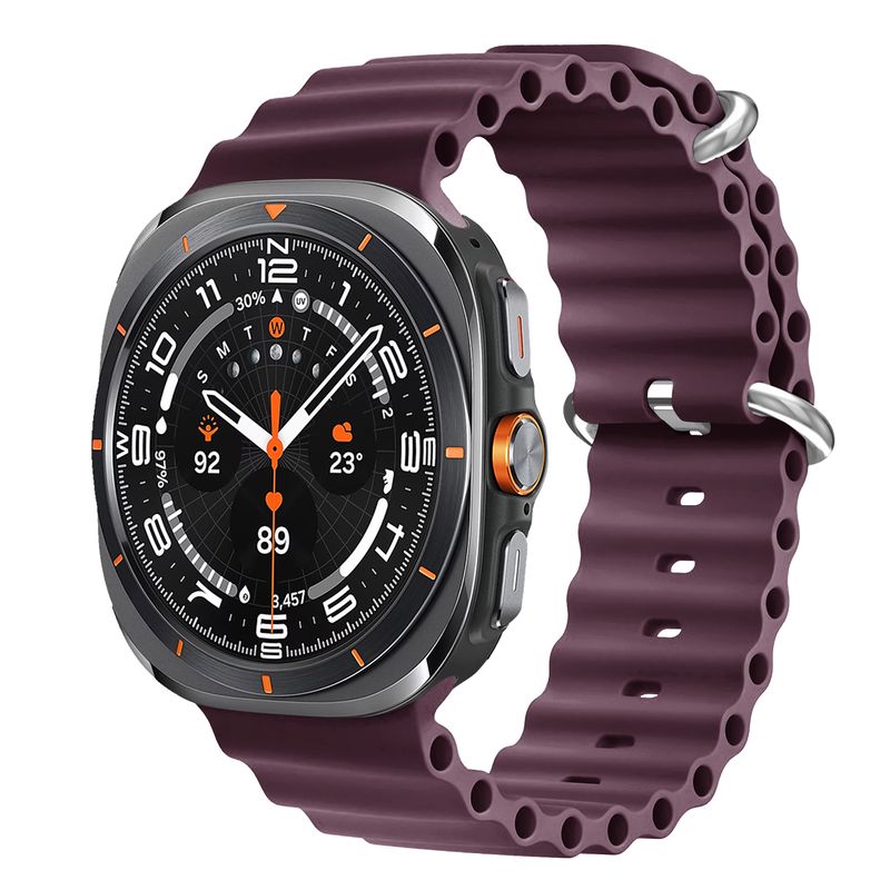 Ocean Band For Samsung Galaxy Watch 7 Ultra 47mm sport Silicone Bracelet correa belt for Samsung Galaxy Watch ultra Strap 47 mm_voghion.com