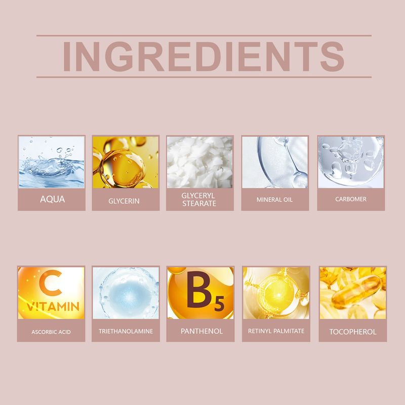HANCHOBIT Moisturizing Face Cream Hydrating Moisturizing Daily Facial Care Skin Elastic Delicate Care Cream_voghion.com