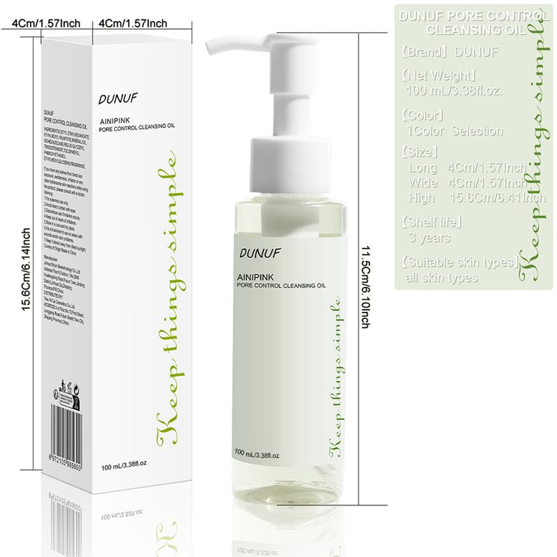 Professional Lip, Face, And Eye Makeup Remover Oil, Gentle And Hydrating Easily Removes Waterproof Makeup, Suitable For All Skin_voghion.com