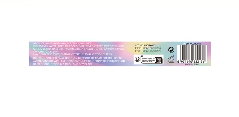 HANDAIYAN Ultra - Fine Metallic Liquid Eyeliner With Pearl Shimmer - Waterproof, Long - Lasting And Smudge - Proof_voghion.com