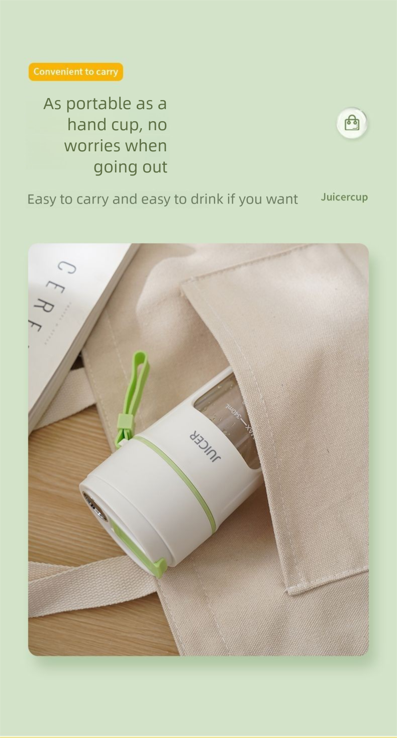 Handheld Small Portable Household Multifunctional Fruit Mini Wireless Electric Juicer Cup_voghion.com