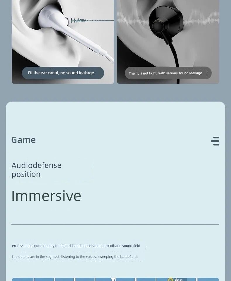 Geschikt voor Huawei Acoustic Headset Type-c/P20p10 Glory 10 V20play Drive-by-Wire met microfoon in-ear oordopje_voghion.com
