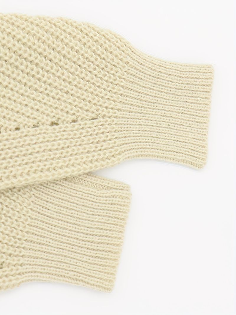 Cardigan lungo in maglia tinta unita – Comodo maglione con tasche per donna_voghion.com