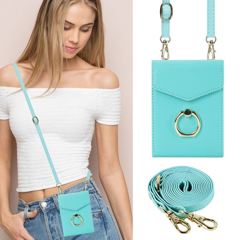 Z Flip6 Folding Crossbody Mobile Phone Case Card for Samsung Flip4 Creative Multifunctional Mobile Phone Protective Case_voghion.com