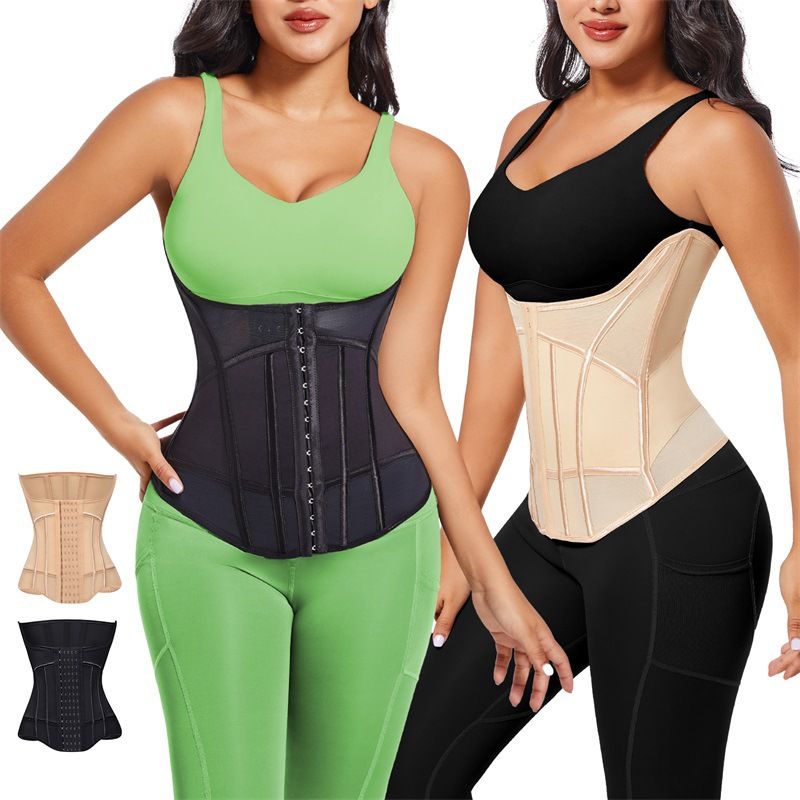 VoleFox Plus Size Tummy Wrap Yoga Belt For Women U Shape Back Support Waist Trainer Corset_voghion.com