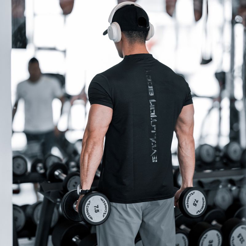 Printemps/été nouveaux sports pour hommes, loisirs, course à pied, entraînement physique, séchage rapide, élastique, sensation de glace à manches courtes_voghion.com