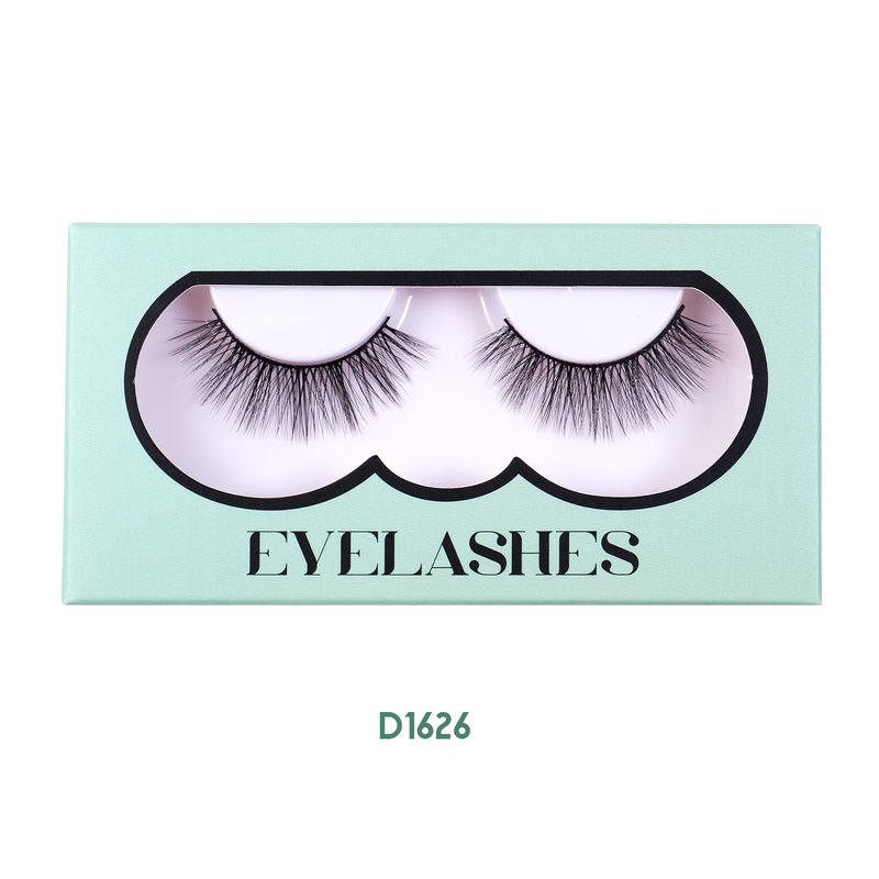 European American Hot-Selling 1 Pair Natural Synthetic False For Daily Makeup, Dense And Long Eyelashes In Stock_voghion.com