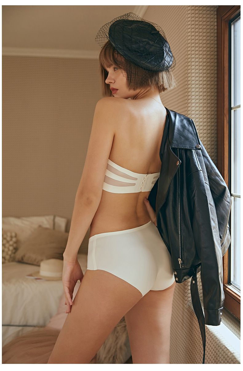 Abbigliamento da donna Intimo antiscivolo senza spalline per donna, reggiseno invisibile, senza tracce, senza ferretti, set reggiseno push-up monopezzo per seno piccolo, avvolgimento del torace_voghion.com