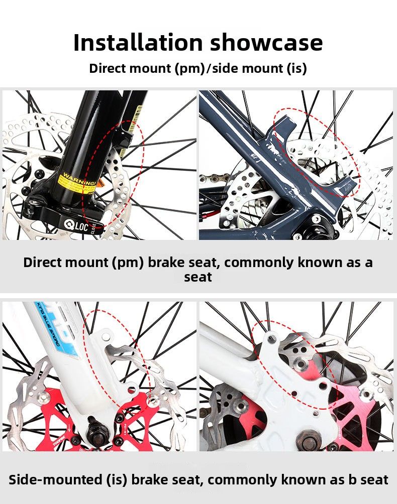 TOOPRE Bicycle Disc Mountain Caliper Driving Folding Electric Bike Brake Universal_voghion.com