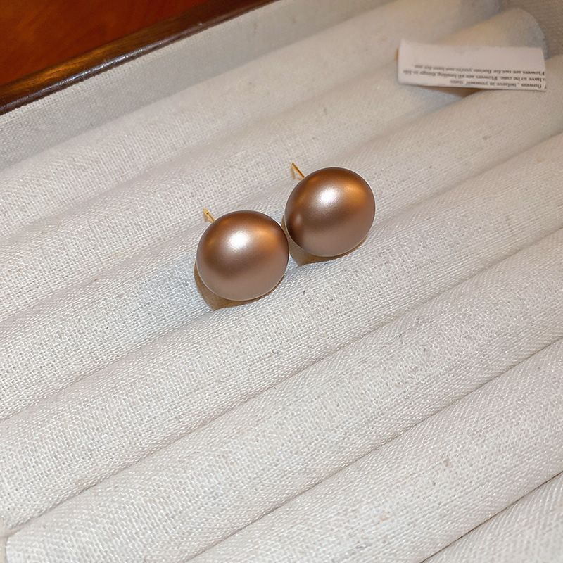 Orecchini a forma di sirena con perla in argento placcato oro vero, temperamento alla moda, versatili, leggeri e lussuosi_voghion.com