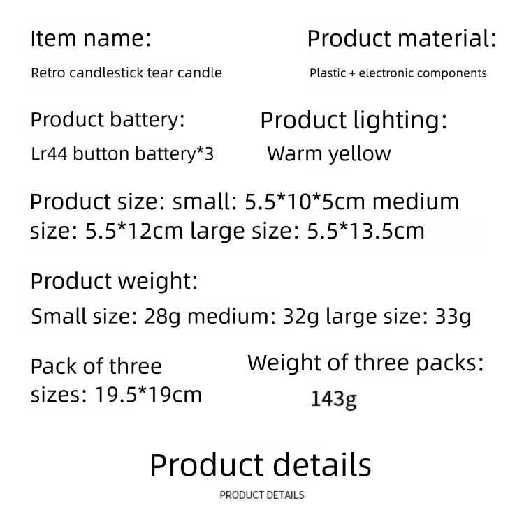 Halter Simulation Elektronische Kerze Licht Schlafzimmer Atmosphäre Ornament Geheimraum Hochzeit Szene Dekoration Prop_voghion.com