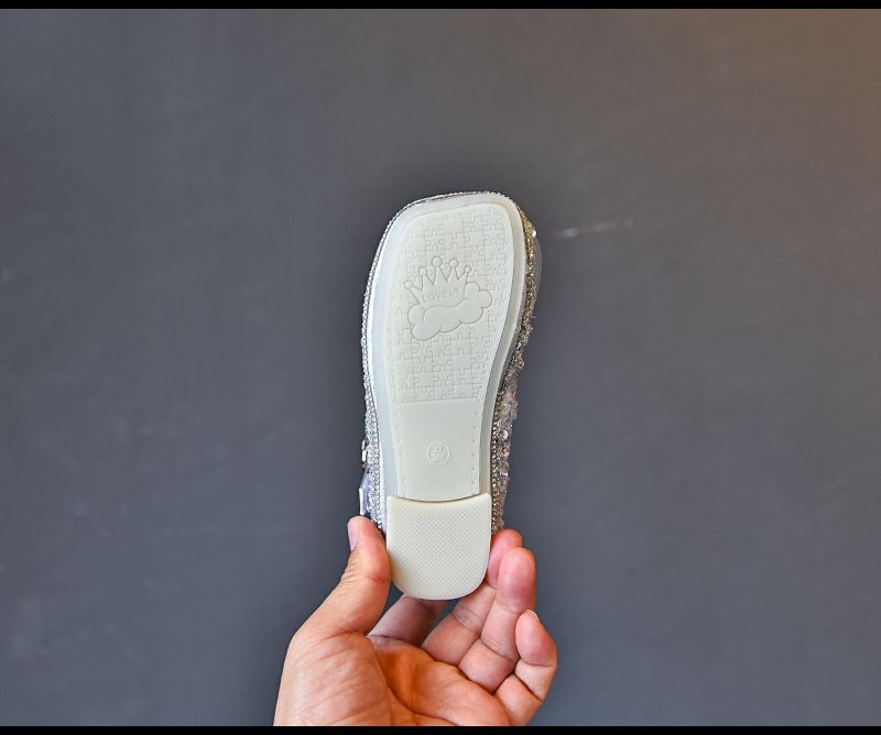 9137 herbst kinder Neue Mädchen Breiten Mund Schmetterling Prinzessin Mädchen Funkelnden Kristall Einzelnen Schüler Leistung Schuhe_voghion.com