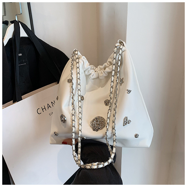 Chlo2d Berlin Night Tote Bag Borsa da donna di grande capacità 2023 Nuova borsa a tracolla portatile per pendolari_voghion.com