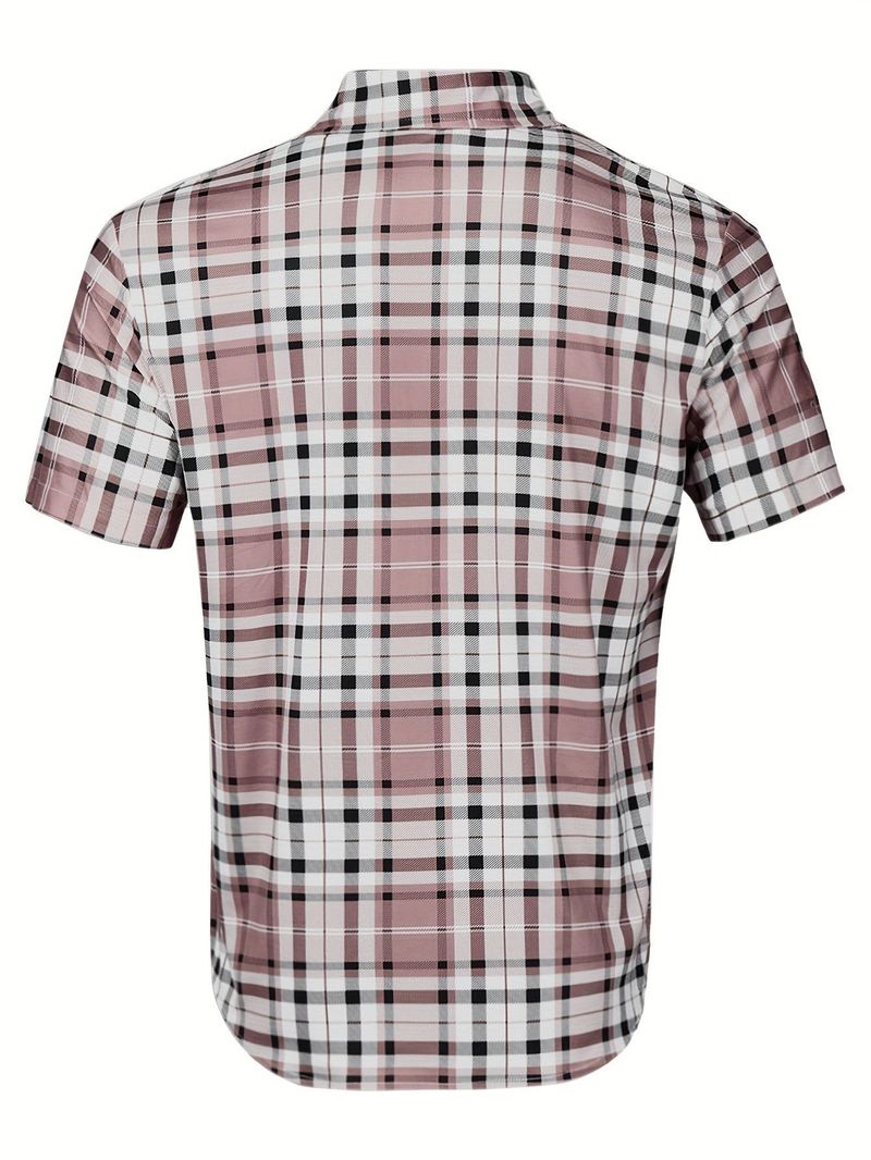 Camicie casual da uomo di New York Fashion Camicie a quadri alla moda_voghion.com