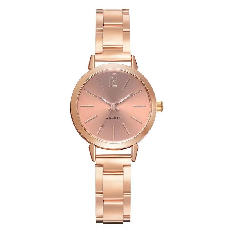 Heißer verkauf frauen dünne schmale riemen einfache business stahlband quarzuhr weibliche studentin prüfung uhr geschenk box_voghion.com