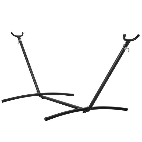 Steel Hammock Stand 450 Lbs Hammock Frame Fits 10-13 Ft Hammocks Portable_voghion.com