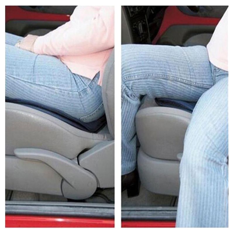 Cuscino per sedia a rotelle universale antiscivolo girevole a 360°, traspirante, per seggiolino auto._voghion.com