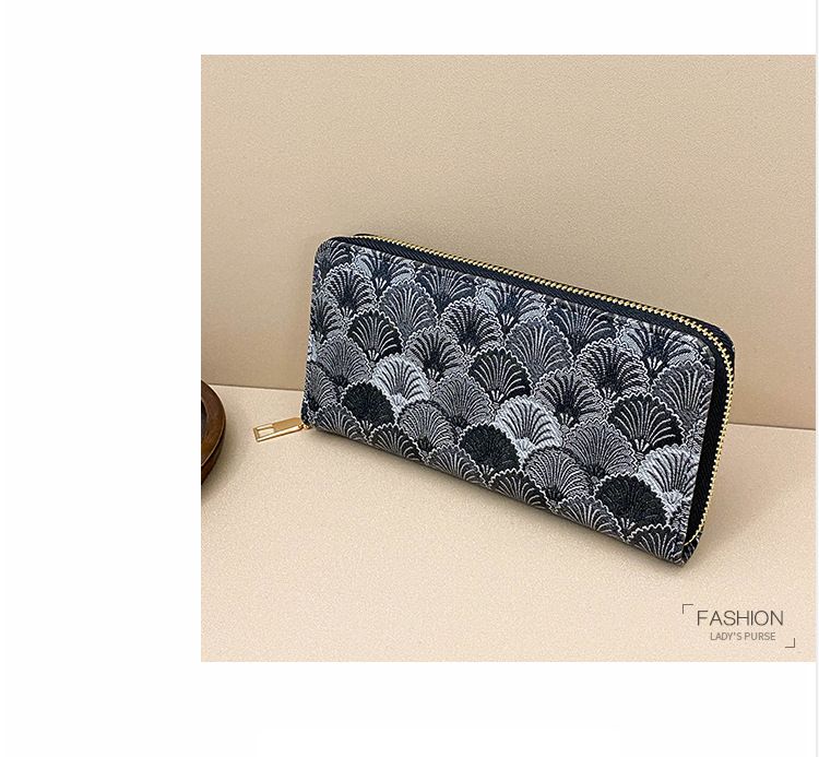 Women’s Bags Women's Long Wallet Large Capacity Clutch New Zipper Clutch Wallet Card Holder_voghion.com