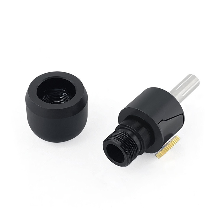Attrezzatura Ou Liang integrata in lega di alluminio corta necessaria manico in rame forniture per tatuaggi_voghion.com
