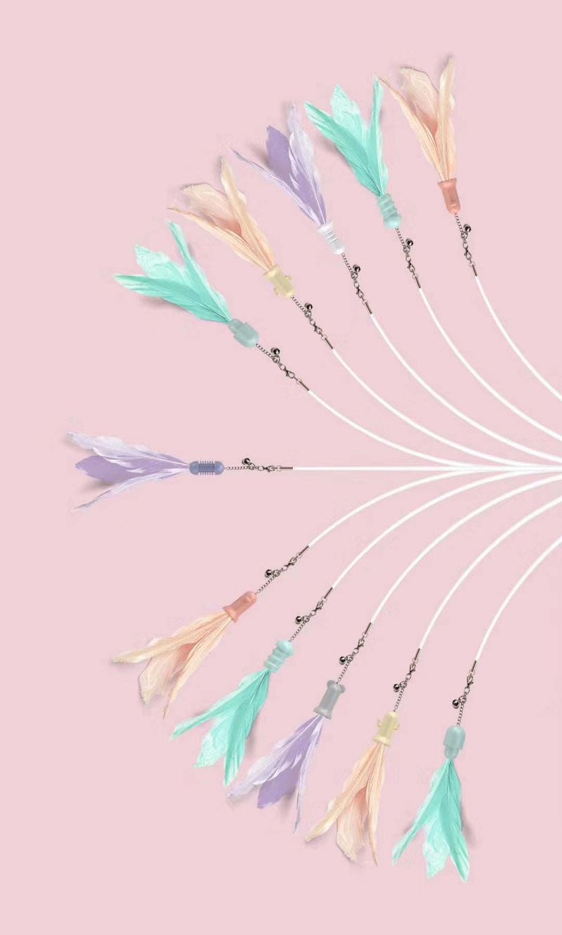 Pet Life 'Wander-cat' Customizeable and Extendable 10-in-1 Attachment Laser Cat Teaser_voghion.com