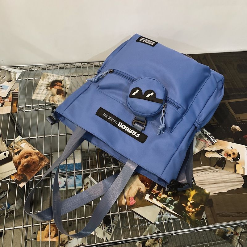 Men's Large Capacity Handbag Single Shoulder Crossbody Bag Middle High School Students, Suitable For Classes, Tutoring,_voghion.com
